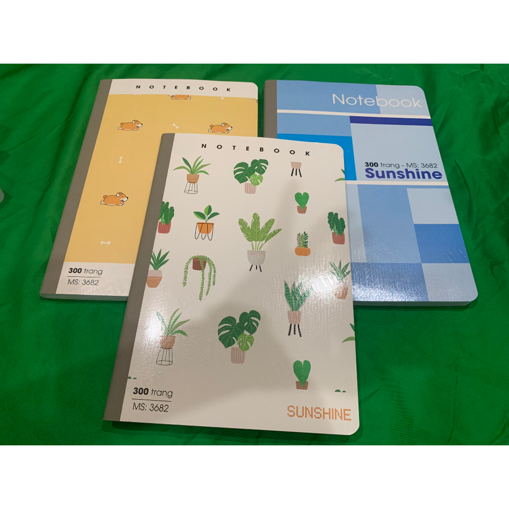 Sổ may gáy Sushine A4 HẢI TIẾN 300 trang cao cấp