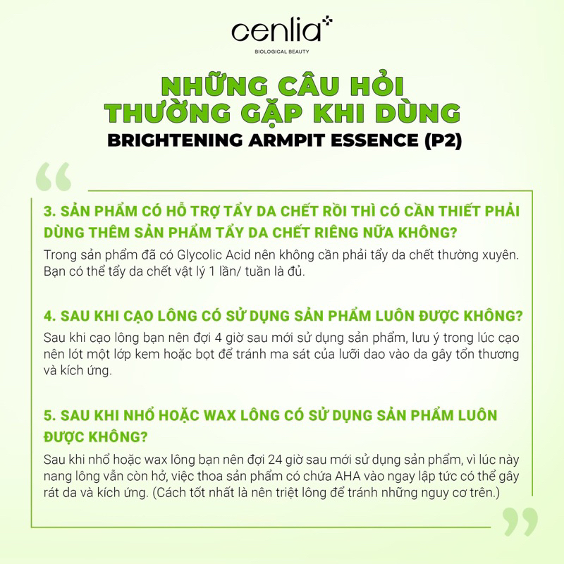 SERUM TRẮNG NÁCH CENLIA