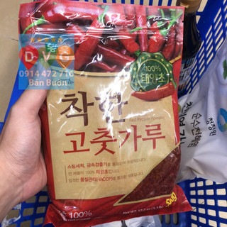 500 Gam Bột Ớt Hàn Quốc Ớt Bột Làm Kim Chi Hàn Quốc Noong Woo Gói 500G