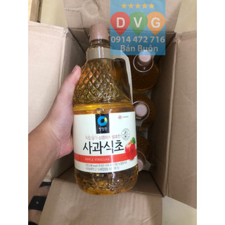 Giấm Táo Daesang Hàn Quốc ( Chai 1800ml )