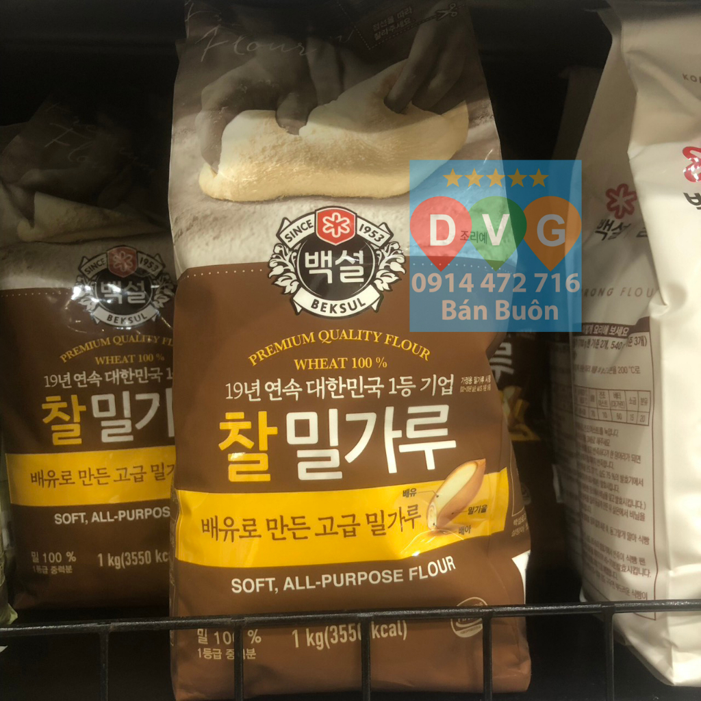 Bột Mì Hàn Quốc Beksul Gói 1Kg