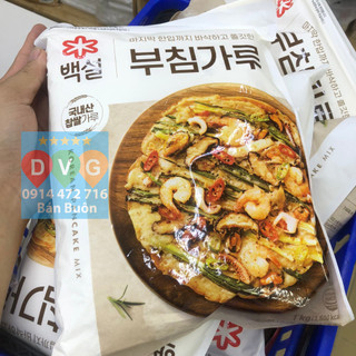 Beksul Bột Chiên Bánh Xèo / Bánh Hành 1kg - Nhập Khẩu Hàn Quốc