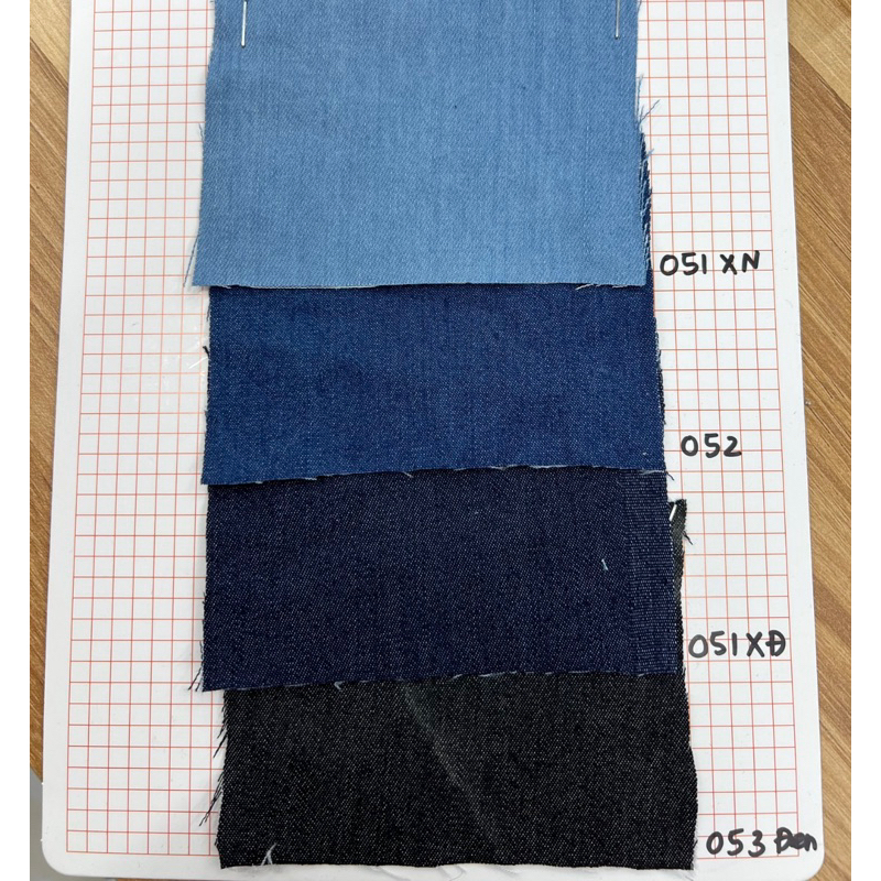 Vải bò giấy có giãn