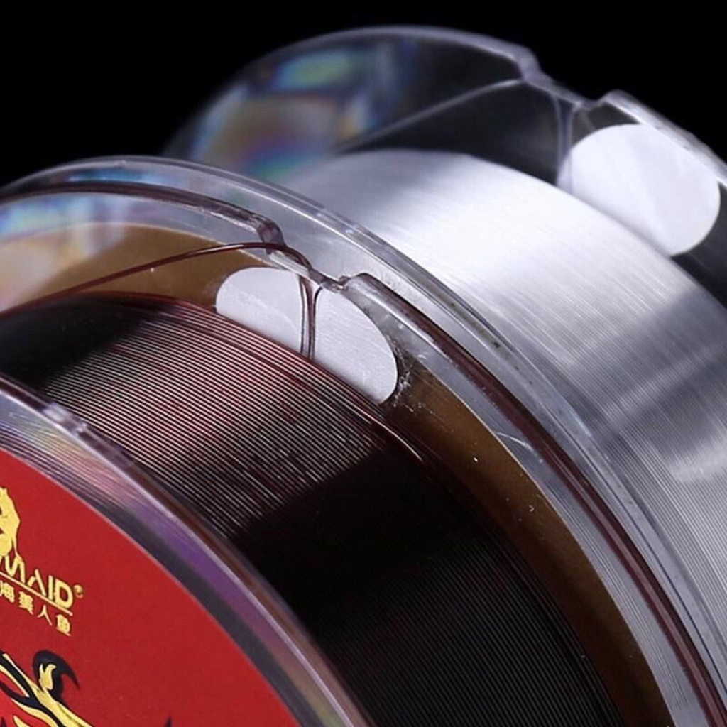 Cước trục, thẻo Thiết Ngưu cuộn 100m chính hãng. Dây câu cá săn hàng. Tải trọng lớn, bền dai. Đồ Câu Hoàng Nam