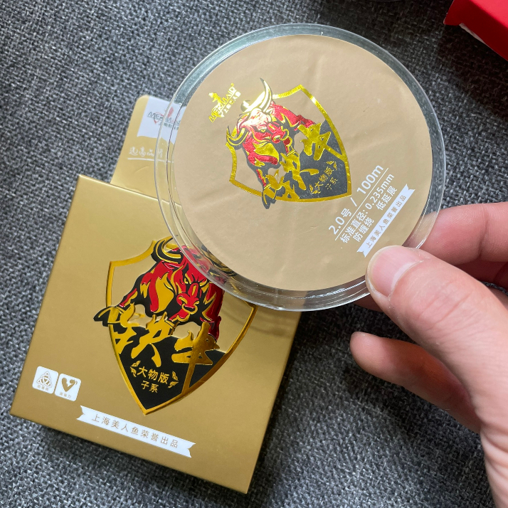 Cước trục, thẻo Thiết Ngưu cuộn 100m chính hãng. Dây câu cá săn hàng. Tải trọng lớn, bền dai. Đồ Câu Hoàng Nam