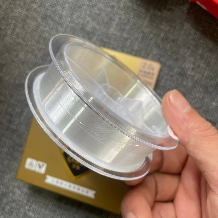 Cước trục, thẻo Thiết Ngưu cuộn 100m chính hãng. Dây câu cá săn hàng. Tải trọng lớn, bền dai. Đồ Câu Hoàng Nam