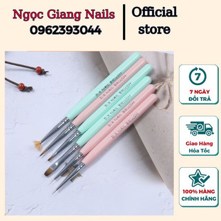 Bộ cọ vẽ dingxi nail cao cấp