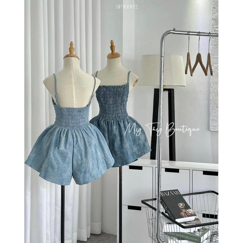 Vải bò loang Y650