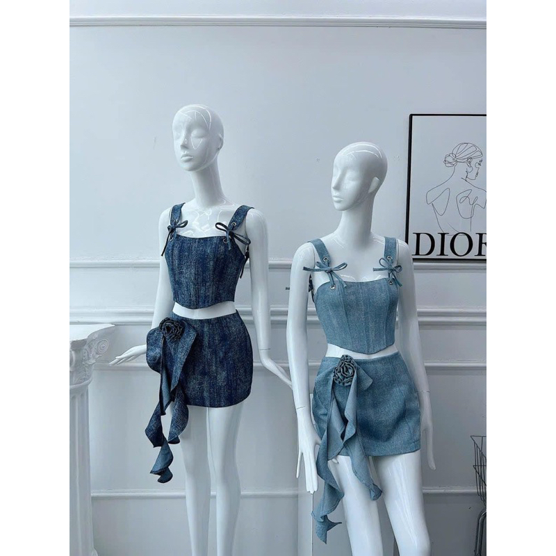 Vải bò loang Y650