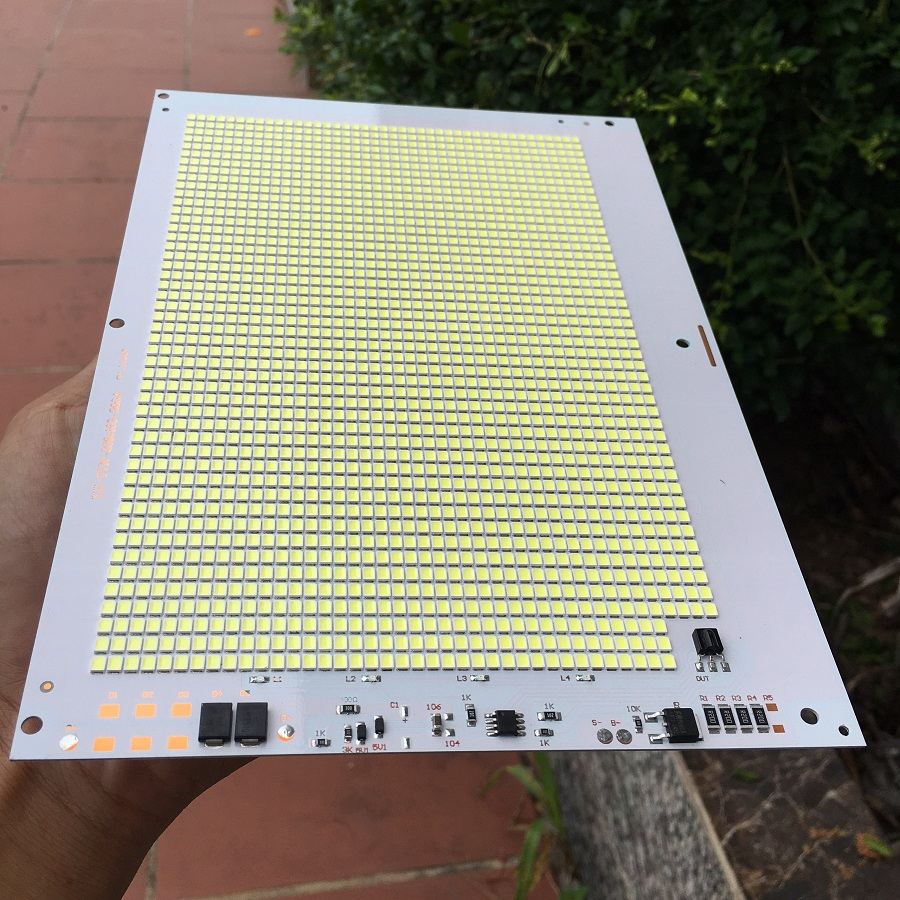 Led bàn chải  3,2V hoặc 3,7V thay cho đèn năng lượng mặt trời