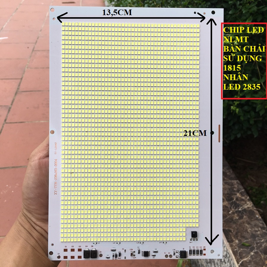 Led bàn chải  3,2V hoặc 3,7V thay cho đèn năng lượng mặt trời