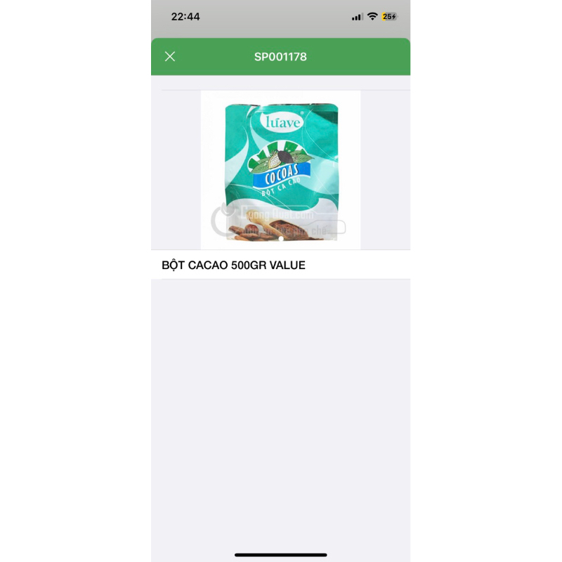 Bột Cacao 500g