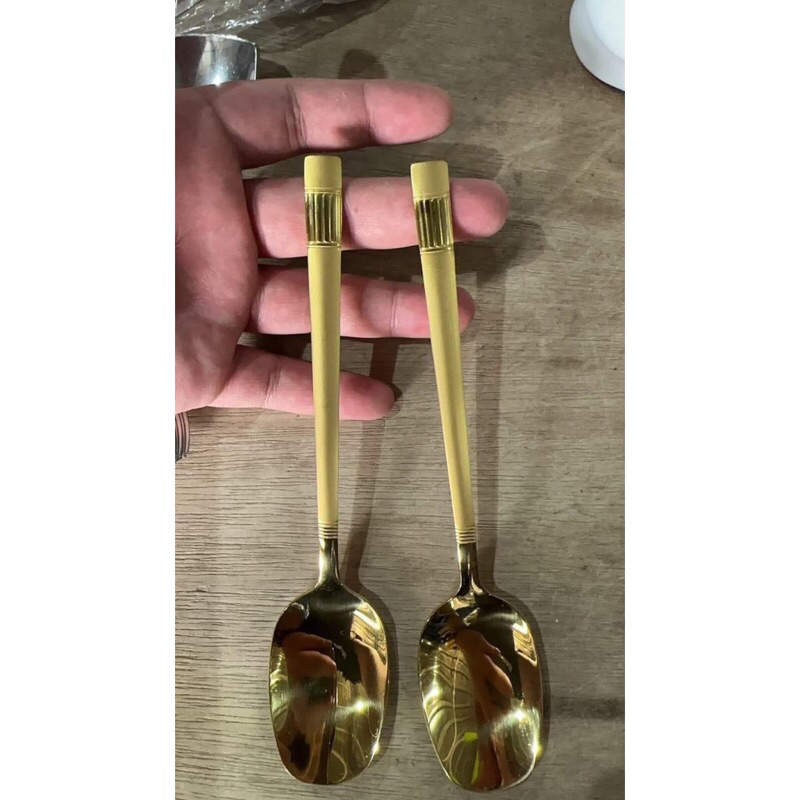 Muỗn thìa mạ vàng,bạc
