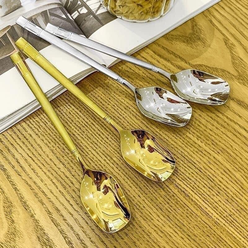 Muỗn thìa mạ vàng,bạc