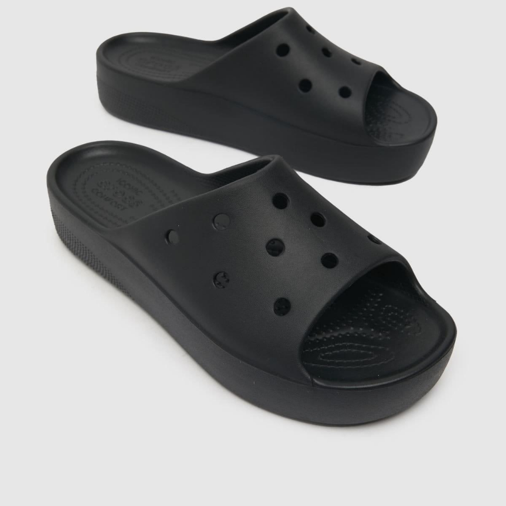 Dép Crocs classic platform quai ngang