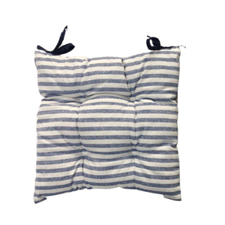 Đệm Ngồi Có Dây Buộc, Họa Tiết Sọc (40×40cm) – Êm Ái, Tiện Lợi