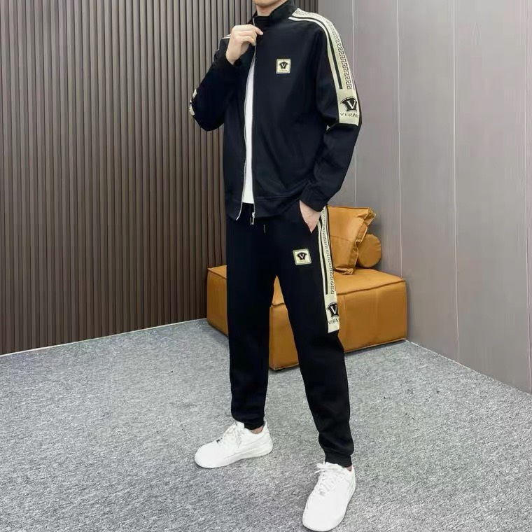 Bộ quần áo thu đông nam cao cấp,Bộ thể thao nam.Quần áo nỉ nam thêu logo nổi đẹp