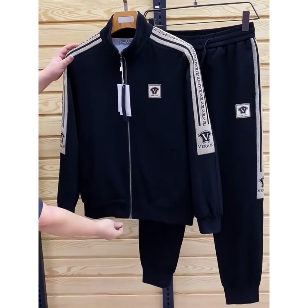 Bộ quần áo thu đông nam cao cấp,Bộ thể thao nam.Quần áo nỉ nam thêu logo nổi đẹp