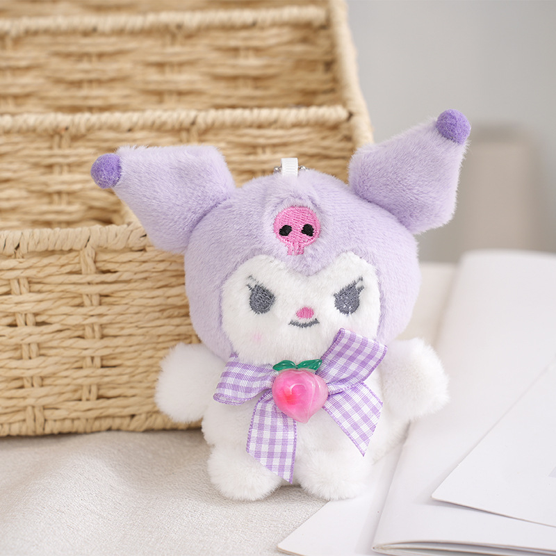 Móc khóa gấu bông Ngọc Quế treo balo cặp sách đi học đi chơi thời trang KAYLEE AT18