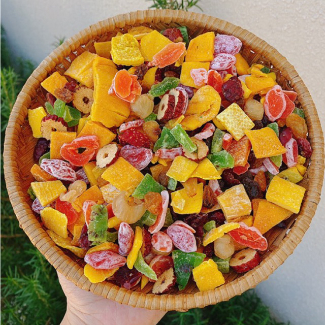 Trái Cây Sấy Dẻo mix | 300-400-500gr | Đặc sản Đà Lạt