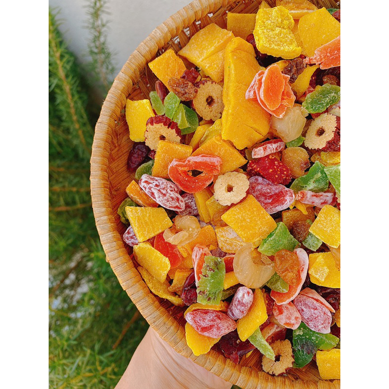 Trái Cây Sấy Dẻo mix | 300-400-500gr | Đặc sản Đà Lạt