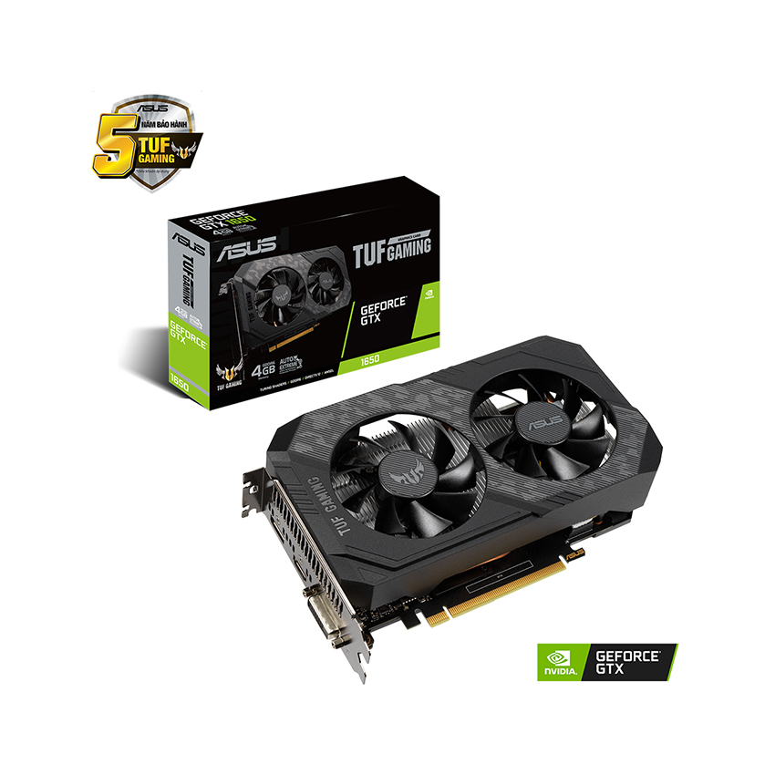 CARD MÀN HÌNH ASUS TUF GTX 1650-4G GAMING GDDR6