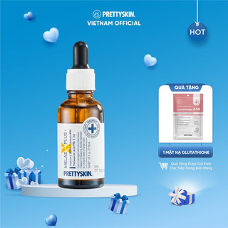 Tinh Chất Serum Melas X Plus PRETTY SKIN, Dưỡng Trắng, Mờ Thâm Nám Hiệu Quả 30ml