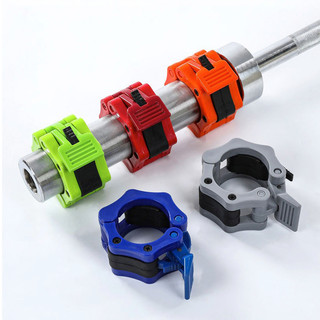 Bộ 2 Khoá Tạ Đòn Olympic Phi 50mm Cho Thanh Barbell - Kẹp Khoá Tạ Nhựa Đòn Đường Kính 5cm