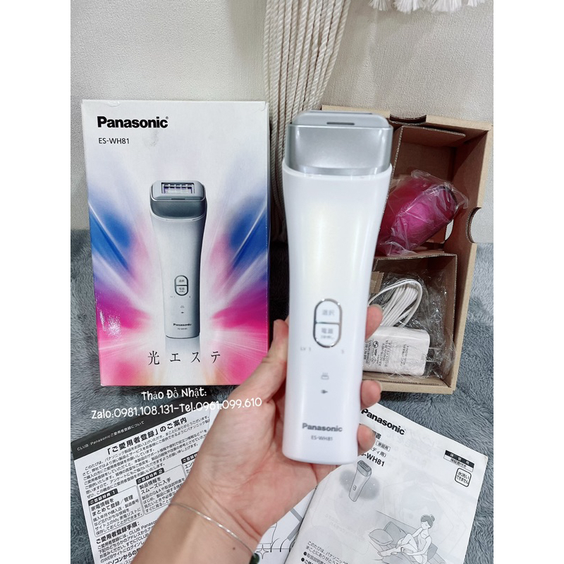 🪻🪻MÁY TRIỆT LÔNG PANASONIC ES-WH81🪻🪻
