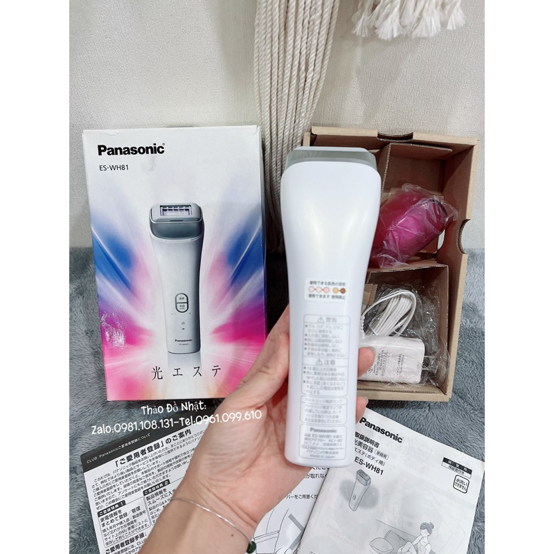 🪻🪻MÁY TRIỆT LÔNG PANASONIC ES-WH81🪻🪻