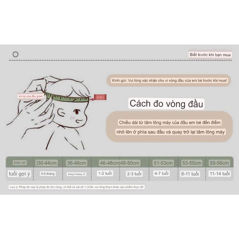 NÓN CHỐNG DỊCH CHO TRẺ EM