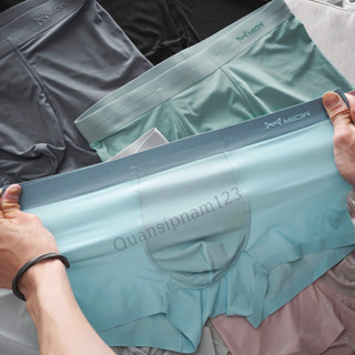 Combo quần lót nam boxer lụa băng cao cấp không đường may Mi01A