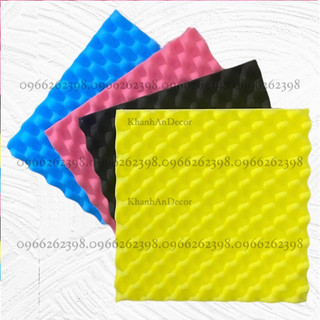 Tấm mút trứng (hột gà) tiêu âm ,cách âm, giảm ồn kt 40x40-50x50 dày 3cm cho phòng thu, phòng live , nghe nhạc ,phòng hát