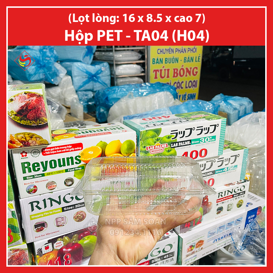 100 - Hộp TA04 (H04) đựng bánh