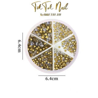 đá chân nhọn hộp 6 size