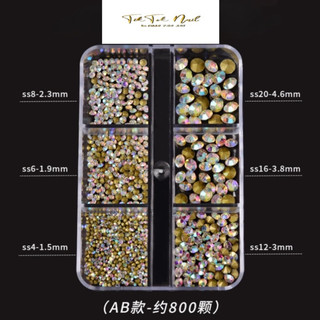 đá chân nhọn hộp 6 size