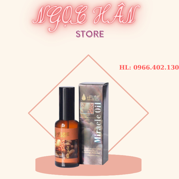 Tinh Dầu Dưỡng Tóc Cafe MACADAMIA MIRACLE OIL 50ML