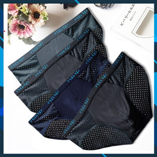 SET 2 Quần lót nam thông hơi cao cấp - Quần sịp nam tam giác mềm mát kiểu nhật bản LOTNAM01