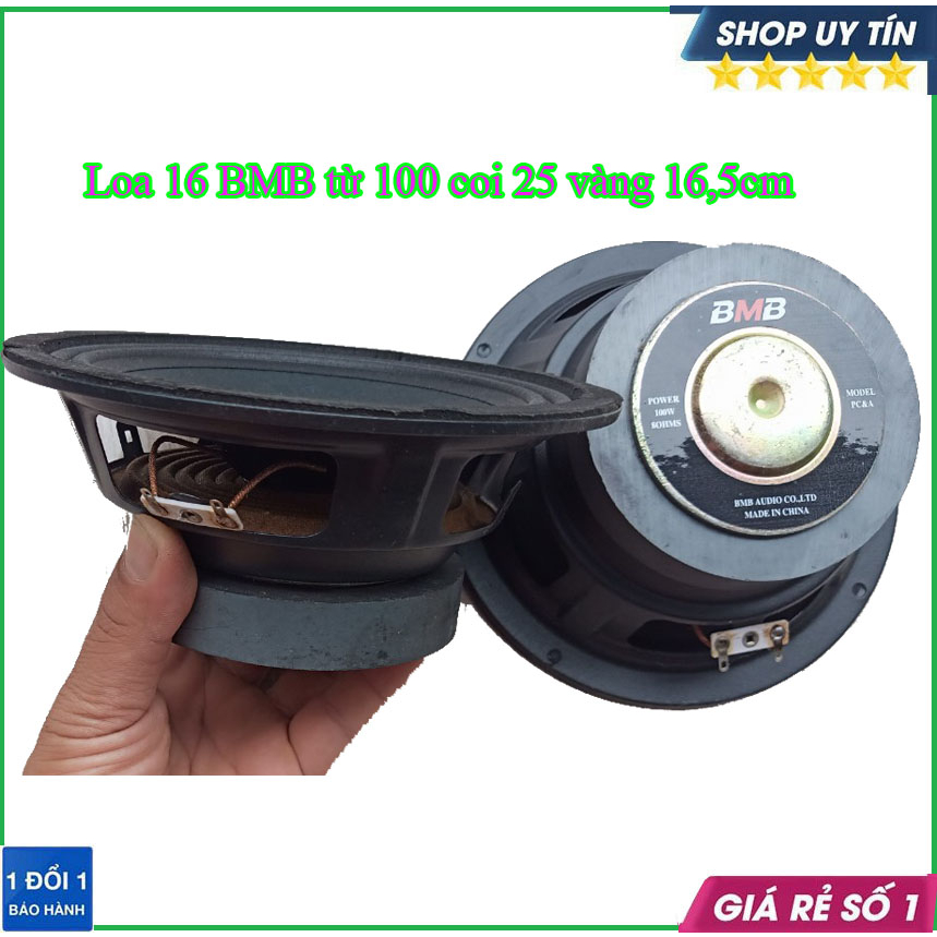 Loa trung kín 16-trung hở gân casu 16 hàng cao cấp