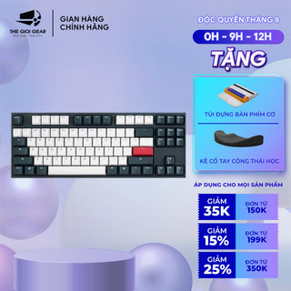 Bàn Phím Cơ Ducky One 2 Tuxedo TKL - Hàng Chính Hãng