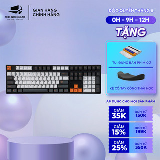 [MUA 1 TẶNG 1]Bàn Phím Cơ Có Dây Mistel Sleeker X-VIII Gloaming - PBT Double Shot /Cherry MX /USB Type-C - Chính hãng