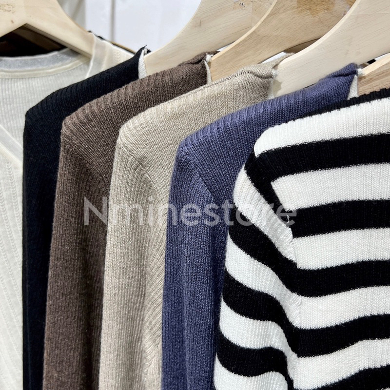 Áo Cadigan len mỏng hàng loại 1 NMINESTORE kèm video thật