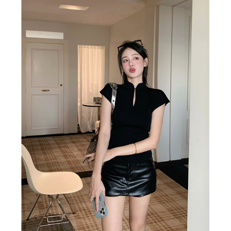 Áo Len Cổ Tàu Siêu Xinh