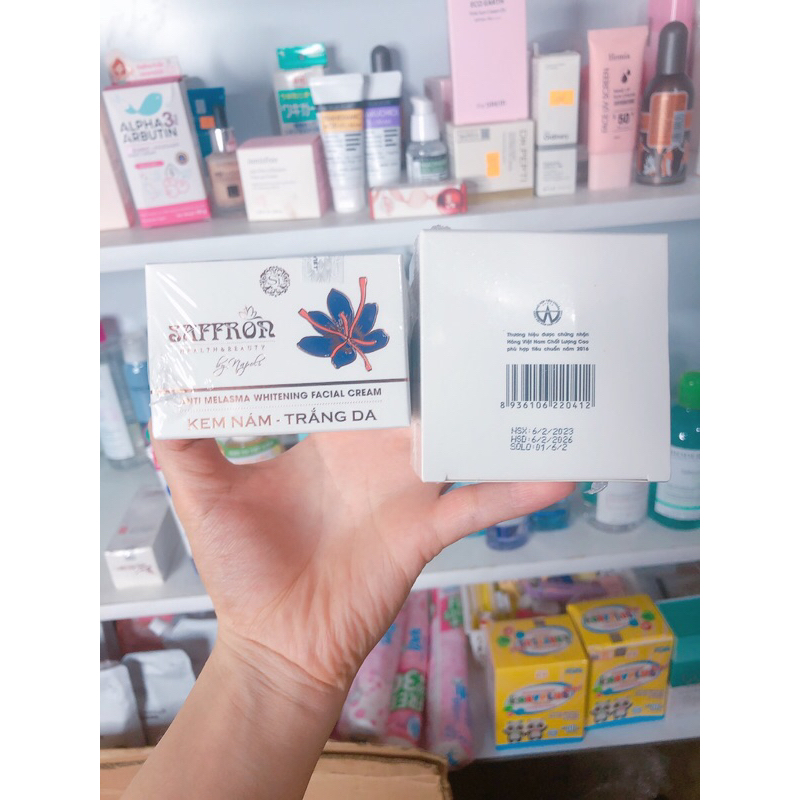 Kem face nám saffron Hải Âu Việt