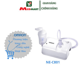 Máy Xông Khí Dung Xông Mũi Họng OMRON NE C801 Nhật Bản - MEMART