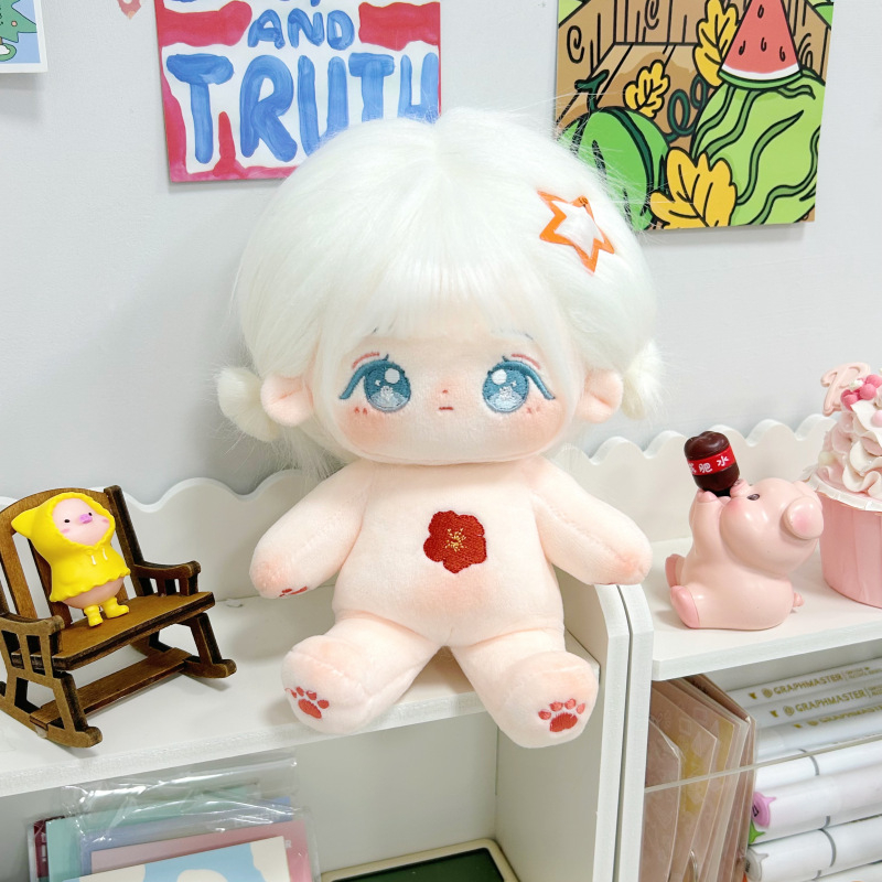 Búp bê  không thuộc tính tóc tơ bốn mùa 20cm