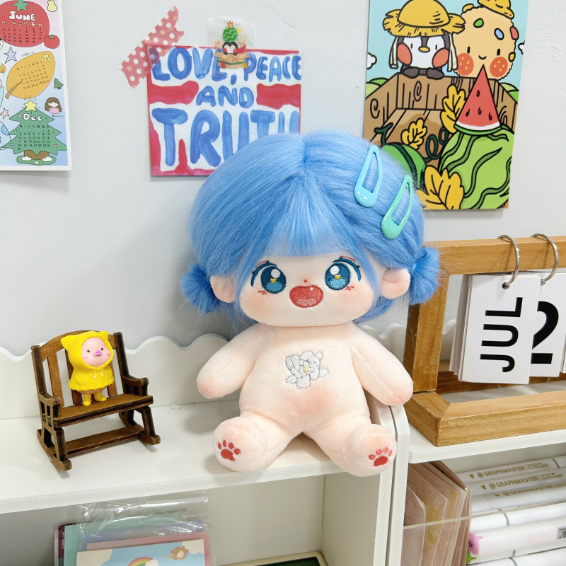 Búp bê  không thuộc tính tóc tơ bốn mùa 20cm