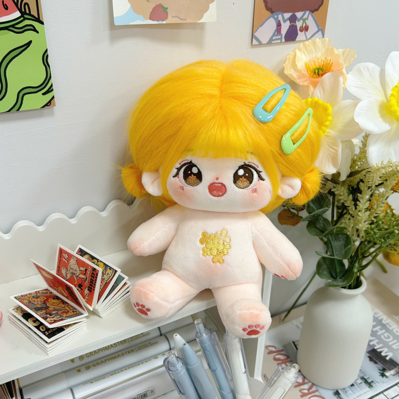 Búp bê  không thuộc tính tóc tơ bốn mùa 20cm