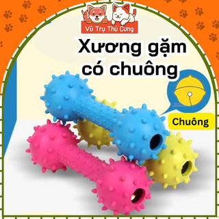 Đồ chơi xương gặm cho chó có lục lạc
