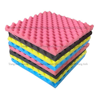 Mút tiêu âm hình trứng (hột gà) tiêu âm giảm ồn kích thước 40x40 - 30x30 dày 3cm